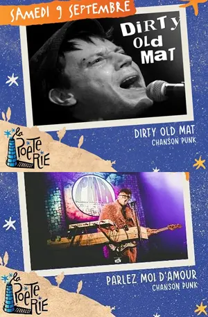 Concert avec Dirty Old Mat + Parlez-moi d'Amour (chanson folk)