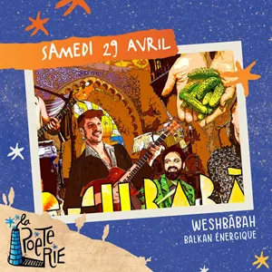 Concert : Weshbabh (Balkan nergique)