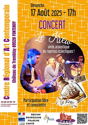 Concert avec Le Krew (Virée acoustique de reprises éclectiques)