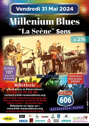 Concert avec Millenium Blues