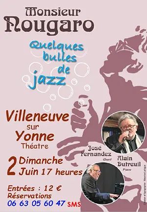 Concert : Monsieur Nougaro 