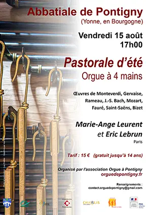 Concert d'orgue à 4 mains