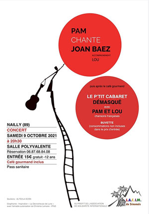 Concert : Pam et Lou chantent Joan Baez et des chansons françaises