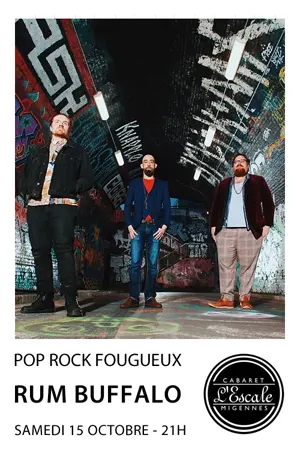 Concert avec Rum Baffalo (pop rock fougueux)