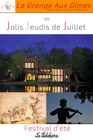 Les Jolis Jeudis de Juillet : « Vive la Nature ! » / Les artistes de la Grange aux Dîmes vous font butiner en lectures de miel / Concert Baroque « L’AMOUR PIQUÉ PAR UNE ABEILLE » par l’ensemble Artifices (Saône et Loire)
