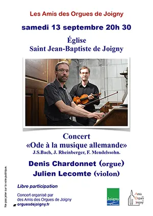 Concert orgue et violon 