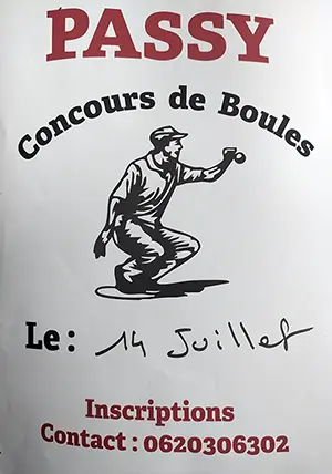 Concours de pétanque (en doublette)