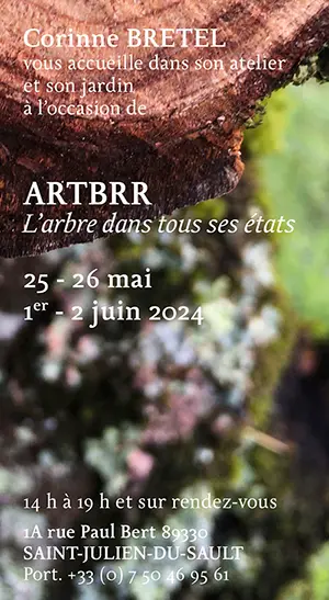 Exposition : Corinne Bretel vous accueille dans son atelier et son jardin pendant la Fte de la Nature 