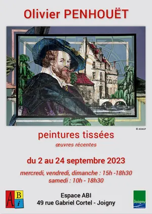 Exposition : Peintures Tisses par Olivier Penhout