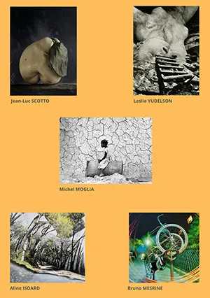 Exposition : Photographies d'Aline Isoard, Leslie Yudelson, Bruno Mesrine, Jean-Luc Scotto et Michel Moglia