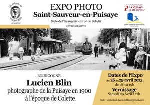 Exposition photo de Lucien Blin (photographe de la Puisaye en 1900  l'poque de Colette)