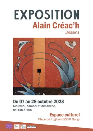 Exposition avec Alain Créac’h (dessins)