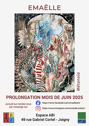 Exposition "Métanoïa" par Emaëlle (prolongée jusqu'au 29 juin)