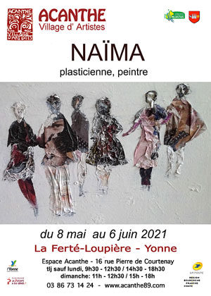 Exposition : Naïma (plasticienne, peintre)