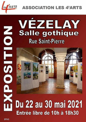 Exposition par l'association LES 4'ARTS (peintures et sculptures)