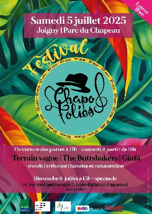 Festival Chapo folie's (10ème et dernière édition) : Concerts avec Terrain vague + The Buttshakers + GiufÃ