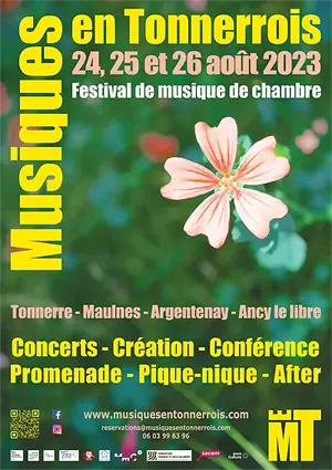 Musiques en Tonnerrois / Rptition publique du concert du soir
​