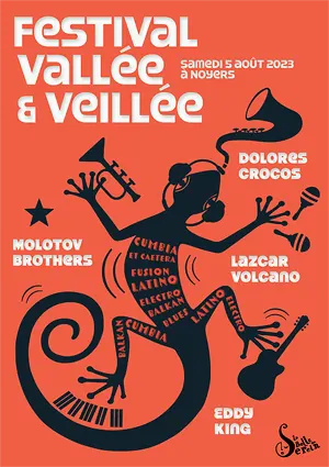Festival Vallée et Veillée : fête populaire et concerts (cumbia et caetera, fusion latino, électro balkan, blues, balkan cumbia, latino électro)