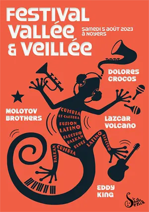 Festival Valle et Veille : fte populaire et concerts (cumbia et caetera, fusion latino, lectro balkan, blues, balkan cumbia, latino lectro)