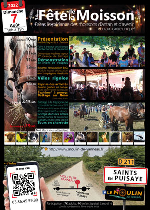 34ème Fête de la Moisson : Faites l'expérience des moissons d'antan et d'avenir dans un cadre unique