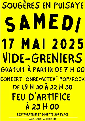 Fête des Fleurs : Vide-greniers + Concert avec le groupe