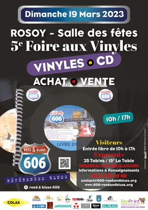 5ème Foire aux Vinyles et CD (achat - vente)