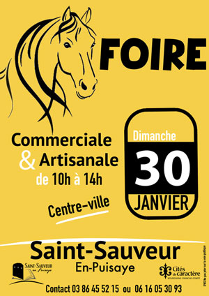 Foire commerciale et artisanale de Saint-Sauveur-en-Puisaye