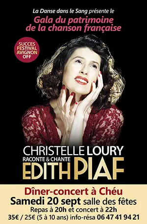 Gala du patrimoine de la chanson française : dîner-concert avec 