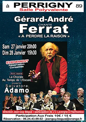 Concert : Gérard-André chante Ferrat 
