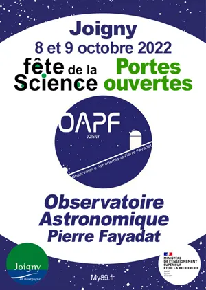 Fête de la Science : Portes ouvertes de l'Observatoire Astronomique Pierre Fayadat (Découverte d'un observatoire amateur et de son téléscope)