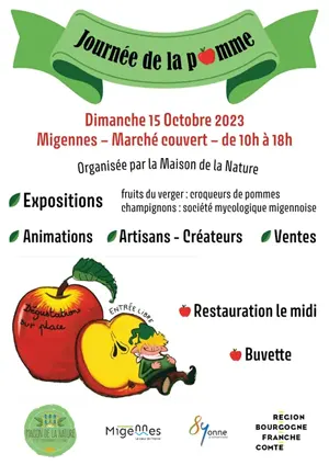 Journe de la Pomme, du Miel et du Champignon : expositions, animations, artisans-crateurs, ventes