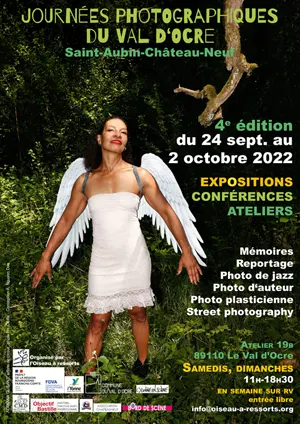 4me dition des Journes photographiques du Val d'Ocre : expositions, confrences et ateliers (mmoire, reportage, photo de jazz, photo d'auteur, photo plasticienne, street photography)