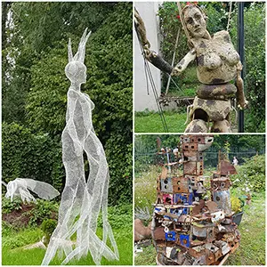 Journées du Patrimoine au Musée Pierre Merlier : (re)découvrez autrement l'oeuvre unique et foisonnante du sculpteur Pierre Merlier à la nuit tombée