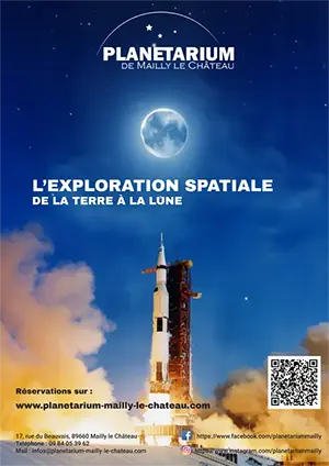 Sance de plantarium : L'exploration spatiale - De la Terre  la Lune