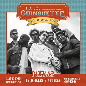 La Guinguette en Scène ! Concert avec Pixvae (musique afro-colombienne) + Feu d'artifice