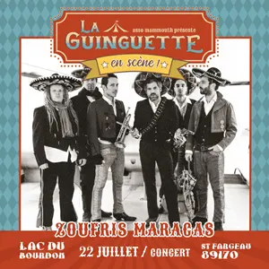 La Guinguette en Scne ! Concert avec Zoufris Maracas (chansons franaises dansantes)