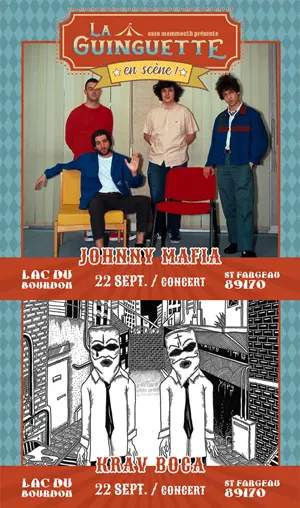 La Guinguette en Scne ! Concert avec Johnny Mafia (rock garage) + Concert avec Krav Boca (punk)