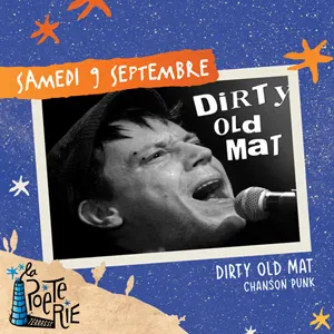 Concert avec Dirty Old Mat + Parlez-moi d'Amour (chanson folk)