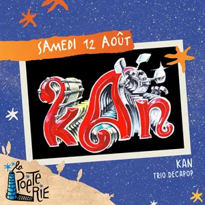 Concert avec Kan (trio decapop)