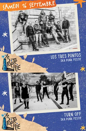 Concert avec Los Tres Puntos + Turn Off (ska punk festif)