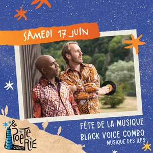 Fte de la Musique avec Black Voice Combo (musique des les)