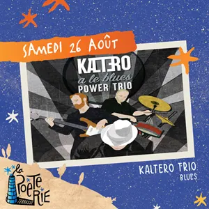 Concert avec Kaltero Trio (blues)