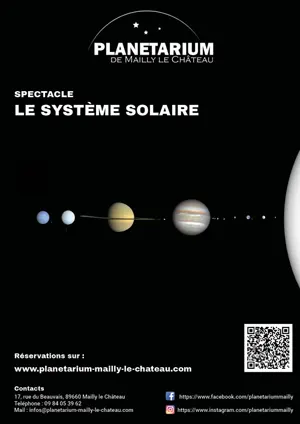Séance de planétarium : Le Système solaire