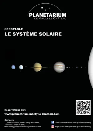 S�ance de plan�tarium : Le Syst�me solaire