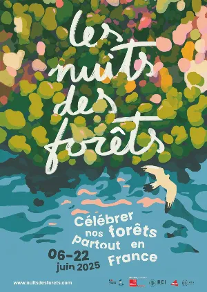 Les Nuits des forêts : Déambulation du soir en forêt suivi d’un pot (promenade dans la forêt du Legs Thénard avec intermèdes musicaux)