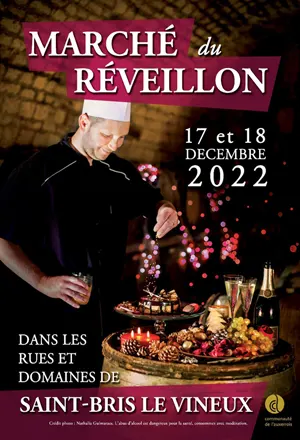 March du Rveillon avec la Compagnie L Aime en Terre : Des lutins et autres personnages fantastiques de la fort en ferie au March de Nol