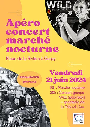 March nocturne + Apro-concert + Spectacle de feu