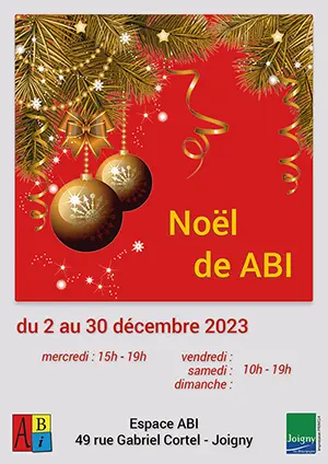 Boutique de Nol de l'Espace ABI (Peintures, dessins, cartes  jouer, bijoux bohmes, objets zro dchet, cramiques)