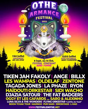 33me Othe-Armance Festival : Concerts avec Ryon (reggae - chanson) + Tagada Jones (punk rock) + Ange (rock progressif) + Billx (psytrance - hardtek) + Boom Tchak Tour (sensations-tions-tions-tions) 