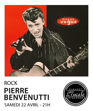 Concert avec Pierre Benvenutti (rock)